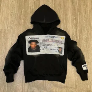 Hip Hop Rap ID Zip-Up Hoodie(Raincoats)
