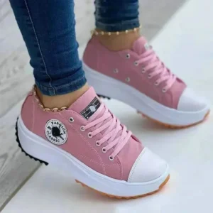 Women'sPatternCanvasSneakers2025|FlatLaceUpCasualShoes|UniquePrintDailyWalkingShoes|ComfortableFashionFlatsWomen'sSneakersBlouses & Shirts