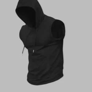 Men'sRegularFitGraphicPrintHoodedTankTop,CasualSleevelessTopforSummer,FashionMen'sClothesforDailyWear,SocksBlouses & Shirts