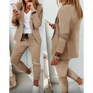 2025 New Casual Suit Women's Blazer SetGift