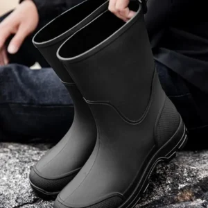 Men's&Women'sHigh-QualityAnti-SlipRainBootswithCuff,WaterproofKitchenShoes,GardenShoes,MotorcycleBoots,FishingShoes,CasualOutdoorBootBlouses & Shirts