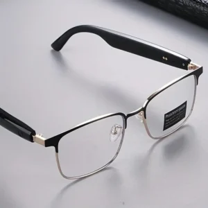 AudioSmartGlasses, Blue Light Wireless Open Ear Sound with Mic & Speakers for Men and Women, Polarized Fashion Glasses Lenses, Voice Assistant lobster clasp erika pendant