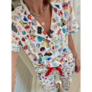Teacher of the Year Jogger Pajama Set pj sets women casual comfy top