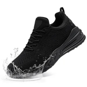 Non Slip Work Shoes Waterproof SRC Oil Resistant Breathable Mesh Comfort Chef Footwear Men's And Women's Versions(Raincoats)