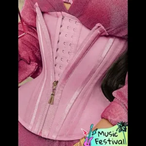 Women's Adjustable Zipper Corset Waist Trainer, Fajas, Tummy Control Shaper Belt, Sexy Shapewear For All Seasons Womenswear Compression Basic Minimalist Black